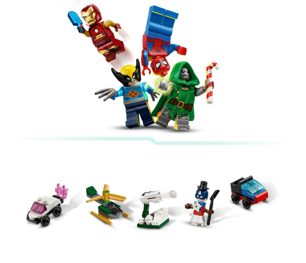 LEGO 76340 MARVEL Kalendarz adwentowy 2026 - 1589412 - zdjęcie 14